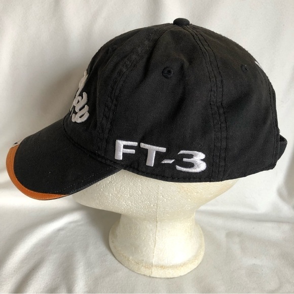 Callaway Golf 2005 Tour FT-3 HX Tour Black/Orange Baseball Hat Cap New Era - Picture 4 of 10